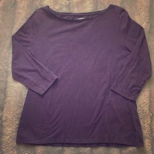 Purple shirt
